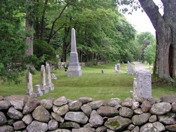 Seaview Cemetery, Rockport, Vacation Rental Camden